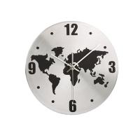 Часы настенные с картой мира